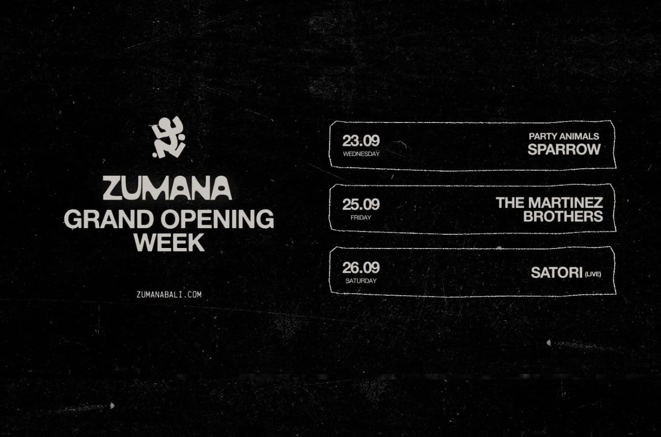 ZUMANA BALI ANNOUNCES GRAND OPENING WEEK